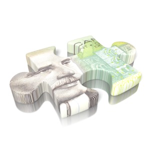 Canadain Puzzle Piece PowerPoint clipart graphic preview.