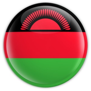 Malawi Button PowerPoint clipart graphic preview.