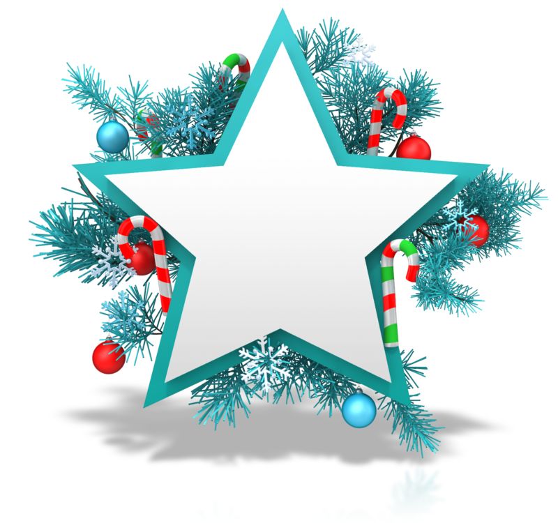 High-resolution clipart illustration of Festive Christmas Star, designed for seasonal marketing campaigns, corporate event presentations, and holiday promotions.
