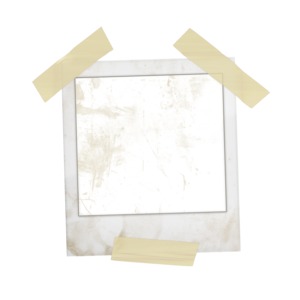 Blank Old Photo Taped Up PowerPoint clipart graphic preview.