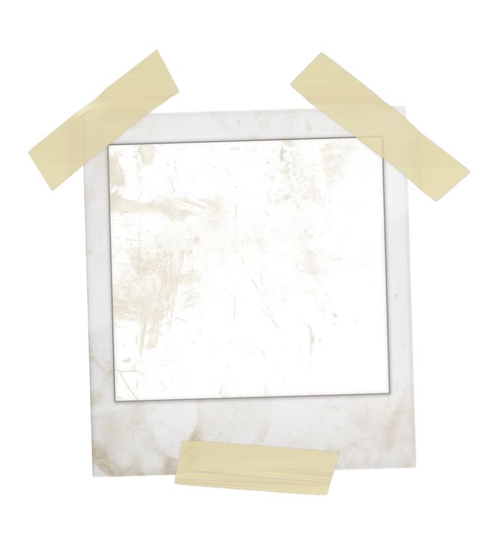 High-resolution clipart illustration of Blank Old Photo Taped Up, designed for creative multimedia presentations, dynamic visual storytelling, and professional content design.