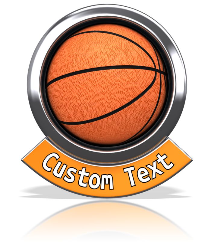 High-resolution customizable clipart of Basketball Chrome Banner, designed for corporate social responsibility initiatives, diversity and inclusion training, and non-profit community advocacy.