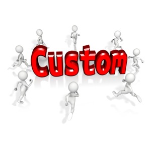Mob Running To Custom Text Customizable PowerPoint clipart graphic preview.