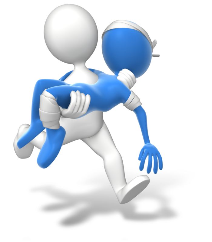 High-resolution clipart illustration of Running Carry Injury, designed for digital podcast broadcasting, multimedia content creation, and live entertainment event promotions.