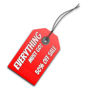 Custom Price Tag Customizable PowerPoint clipart graphic preview.
