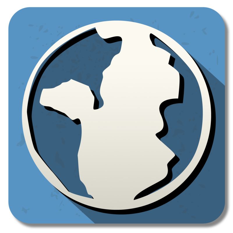High-resolution clipart illustration of History Square Icon, designed for academic lesson planning, classroom engagement, and interactive learning frameworks.