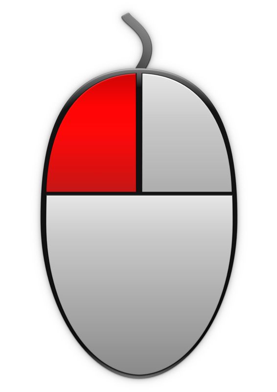 Left Mouse Highlight Icon | Great PowerPoint ClipArt for Presentations ...