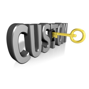 Key In Custom Text Customizable PowerPoint clipart graphic preview.