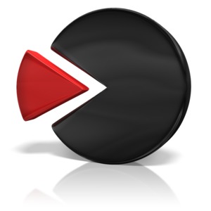 Key Fit Pie Chart Piece PowerPoint clipart graphic preview.