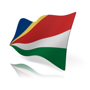 Flag Of Seychelles PowerPoint clipart graphic preview.