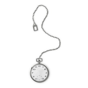 Pocket Watch PowerPoint clipart graphic preview.