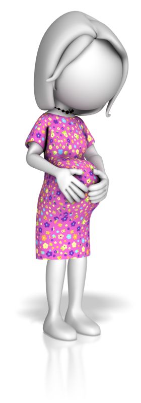 High-resolution clipart illustration of Pregnant Woman Looking At Belly, designed for creative multimedia presentations, dynamic visual storytelling, and professional content design.