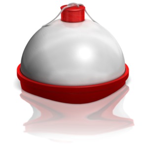 Float Fishing Bobber PowerPoint clipart graphic preview.