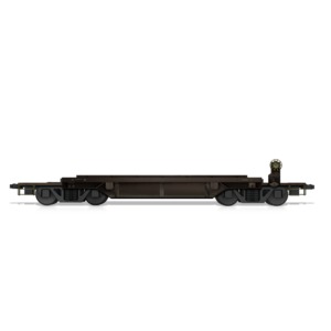 Flat Bed Rail Car PowerPoint clipart graphic preview.