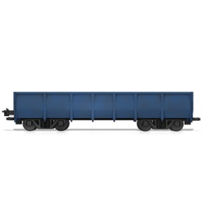 Bin Rail Car PowerPoint clipart graphic preview.