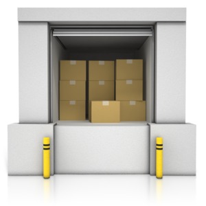 Loading Dock Boxes PowerPoint clipart graphic preview.