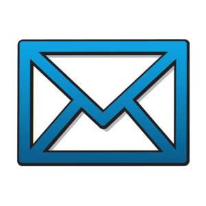 Clear Envelope PowerPoint clipart graphic preview.