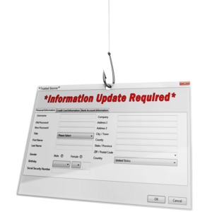 Phishing For Information PowerPoint clipart graphic preview.