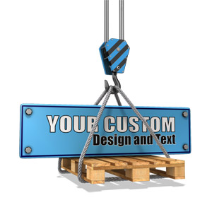 Hook Carry Construction Plate Custom Customizable PowerPoint clipart graphic preview.