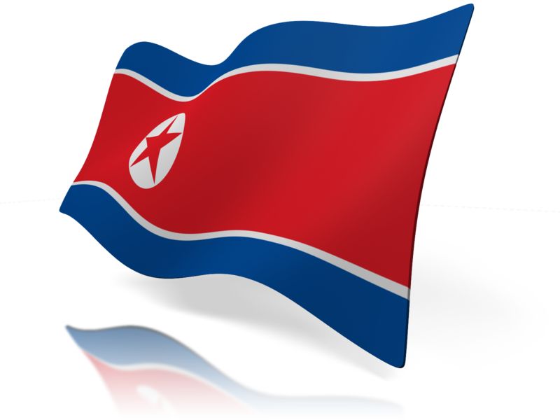 High-resolution clipart illustration of North Korea Flag, designed for seasonal marketing campaigns, corporate event presentations, and holiday promotions.