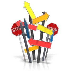 Bundle Of Signs PowerPoint clipart graphic preview.