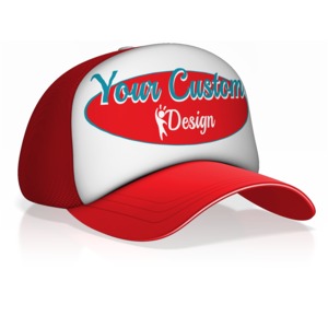 Custom Design Ball Cap Customizable PowerPoint clipart graphic preview.