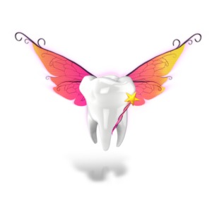 Tooth Fairy PowerPoint clipart graphic preview.