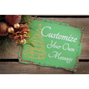 Garland Note Custom Customizable PowerPoint clipart graphic preview.