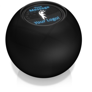 Custom Magic Fortune Ball Customizable PowerPoint clipart graphic preview.