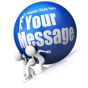 Team Push Custom Ball Uphill Customizable PowerPoint clipart graphic preview.