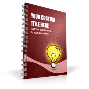 Single Binder Customizable PowerPoint clipart graphic preview.