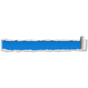 Paper Scroll Tear Four PowerPoint clipart graphic preview.