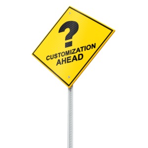 Caution Street Sign Customizable PowerPoint clipart graphic preview.