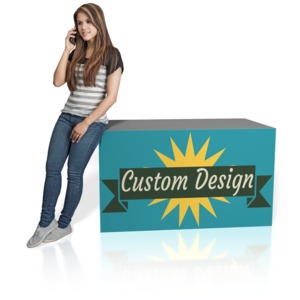 Young Girl Lean Custom Customizable PowerPoint clipart graphic preview.