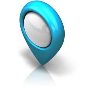 Navagation Pointer Isometric PowerPoint clipart graphic preview.