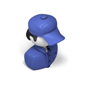 Repair Technician PowerPoint clipart graphic preview.