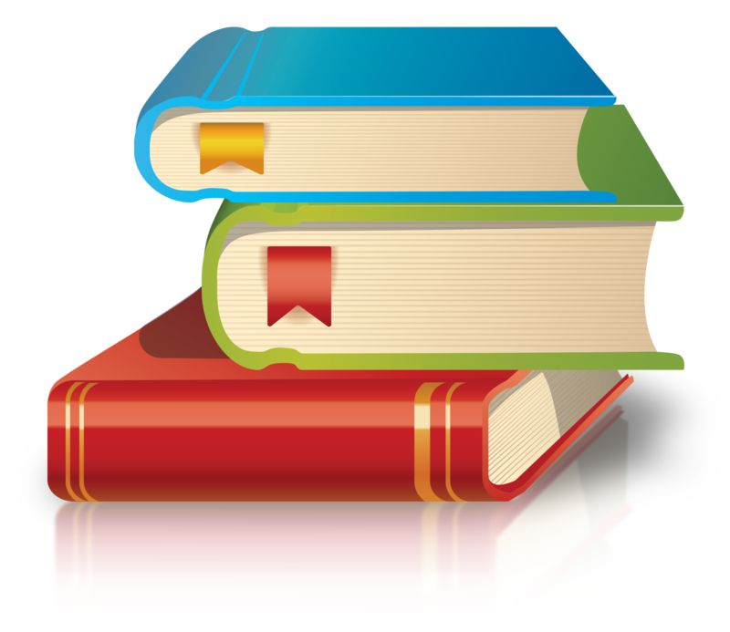 High-resolution clipart illustration of School Books Stack, designed for academic lesson planning, classroom engagement, and interactive learning frameworks.