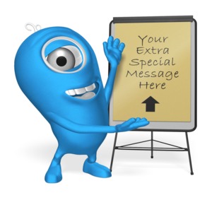 Character Point Up | Great PowerPoint ClipArt for Presentations ...