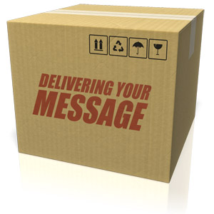 Cardboard Box Custom Customizable PowerPoint clipart graphic preview.
