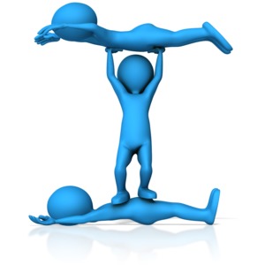 I Figures Alphabet Letter PowerPoint clipart graphic preview.