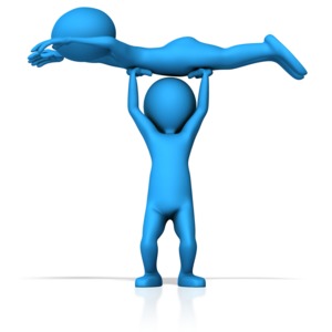 T Figures Alphabet Letter PowerPoint clipart graphic preview.