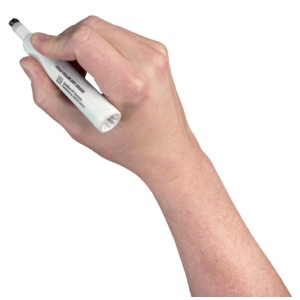 Male Front Hand Marker PowerPoint clipart graphic preview.