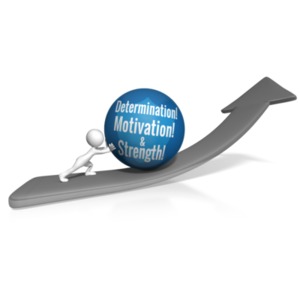 Pushing Custom Ball Up Arrow Customizable PowerPoint clipart graphic preview.