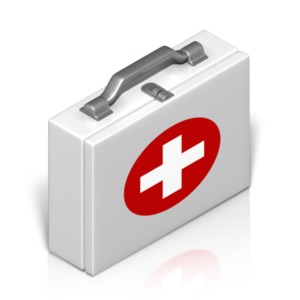 Medical Case Isometric PowerPoint clipart graphic preview.