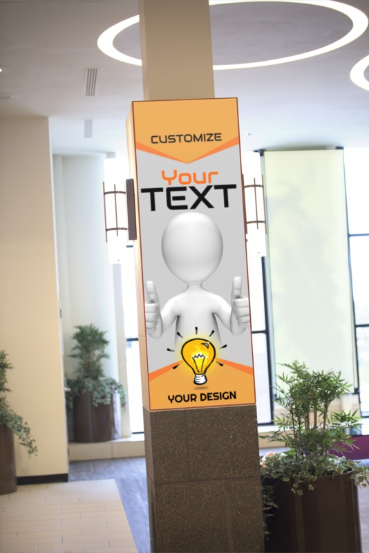 bright column post