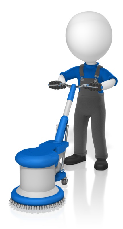 High-resolution clipart illustration of Figure Floor Buffer, designed for creative multimedia presentations, dynamic visual storytelling, and professional content design.