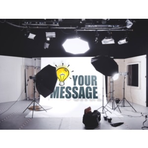 Photo Shoot Customizable PowerPoint clipart graphic preview.