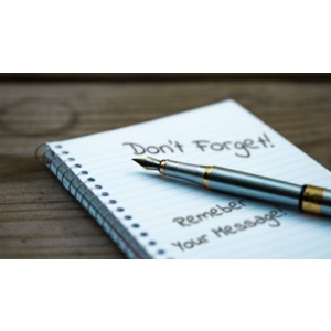 Pen Notebook Customizable PowerPoint clipart graphic preview.