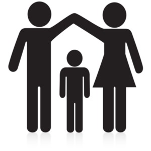 Protect Our Little Ones PowerPoint clipart graphic preview.