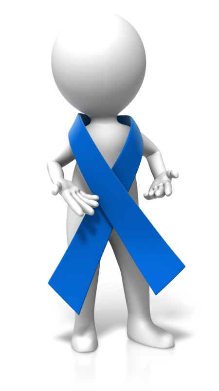 High-resolution clipart illustration of Awareness Ribbon Around Figure, designed for corporate facility safety compliance, residential property access control, and physical security asset management.